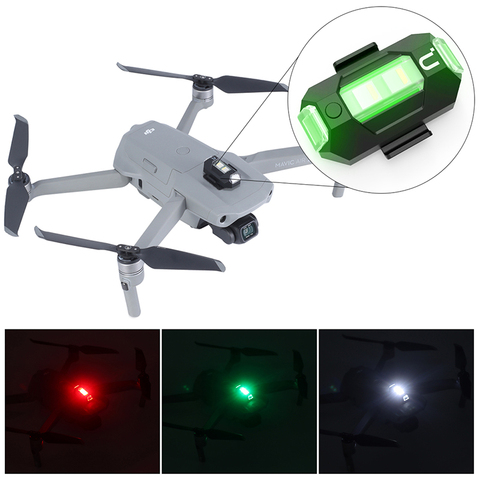Ulanzi DR-02 Drone luz para DJI Marvic 2 Mini Pro noche volar Visible RGB Drone accesorios de iluminación estroboscópica recargable ► Foto 1/6