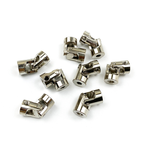 Acoplador Universal de 2mm, 2,3mm, 3mm, 3,17mm, 4mm, 5mm, 6mm, 8mm, 10mm, conector de eje de acero, 1 unidad ► Foto 1/5