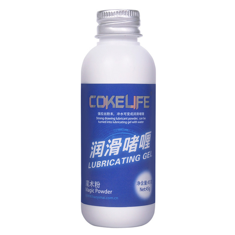 COKELIFE-lubricante de polvo mágico con agua, mezcla de 5g, lubricantes a base de agua para sexo, Gel Anal y aceite de masaje corporal ► Foto 1/6