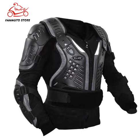 Chaqueta de motocicleta para hombre, armadura de cuerpo completo, protector de competición, equipo de protección de motocicleta, chaqueta anticaída todoterreno ► Foto 1/6