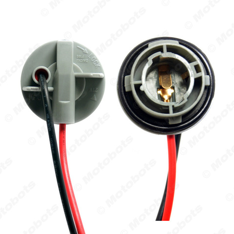 Soporte de bombilla BA15S para coche, Conector de Base de adaptador P21W, 1156, 382, 2 uds. ► Foto 1/5