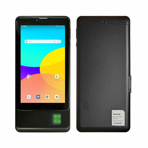 Tableta PC con función de huella dactilar, Tablet con Android 8,1, GSM, 4G, llamada telefónica LTE, Tarjeta SIM Dual, 1GB + 8GB, cuatro núcleos, MTK8735, GPS, 7 pulgadas ► Foto 1/6