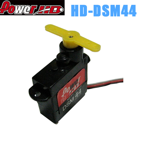 Poder HD DSM44 4,4G 1,6 kg/5,8g 20T W/engranajes de Metal Micro Servo Digital para F3P/PPE/KT aviones ► Foto 1/4