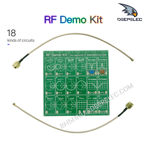 Kit de demostración RF NanoVNA VNA, placa de prueba, atenuador de filtro ► Foto 1/6