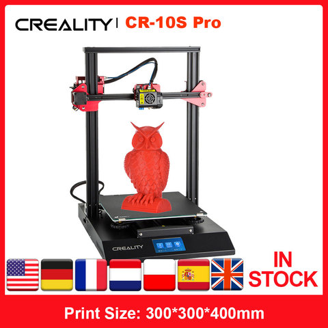 CREALITY CR-10S Pro-impresora 3D de nivelación automática, Kit de montaje automático, 300x300x400mm, tamaño de impresión grande, pantalla táctil LCD completa ► Foto 1/6