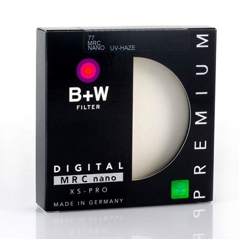 B + W MRC Nano UV Haze filtro de protección Ultra-delgado filtro UV para lente de la cámara 49 52m 55mm 58mm 62mm 67mm 72mm 77mm 82mm ► Foto 1/4