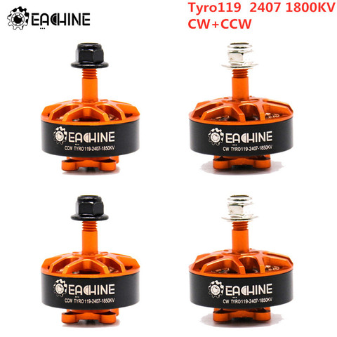 Eachine-Motor sin escobillas para Dron de carreras con visión en primera persona, piezas de control remoto, 1 Uds., 2407 1850KV 3-6S, CW/CCW ► Foto 1/6