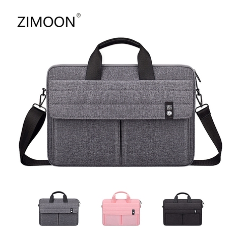 2022 nuevo bolso del ordenador portátil/13,3/14,1/15,6 pulgadas Notebook hombro bolsa de Macbook Air Pro bolso Messenger maletín ► Foto 1/6