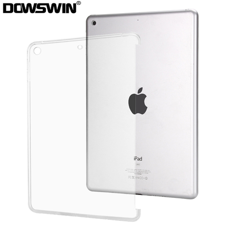 Para Apple iPad 10,2 caso 2022 de silicona Funda trasera de TPU Funda para 7th generación Compatible con teclado inteligente ► Foto 1/6