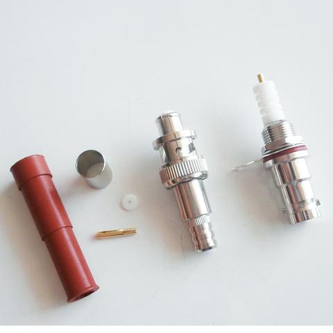 1 Uds RF SHV 5KV 5000V RP BNC macho O hembra pin o-ring Panel de mamparo soldadura deck Mount Audio de alta tensión para Cable RG6 ► Foto 1/1