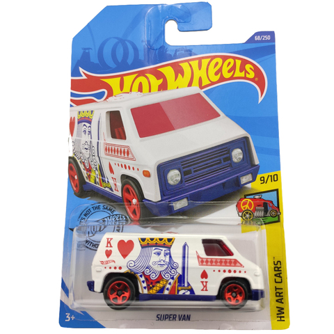 2022-68Hot RUEDAS 1:64 coche SUPER VAN de fundición modelo de coche juguetes de los niños regalo ► Foto 1/1