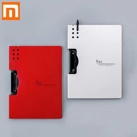 Xiaomi-carpeta Horizontal Fizz A4, almohadilla portátil con textura mate, bandeja de pluma portátil, maletín grueso, suministros escolares y de oficina, novedad ► Foto 1/6