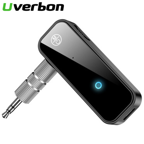 Receptor y transmisor Bluetooth 5,0, 2 en 1 Adaptador inalámbrico de 3,5mm, adaptador auxiliar de Audio y música para coche, auriculares manos libres AUX ► Foto 1/6