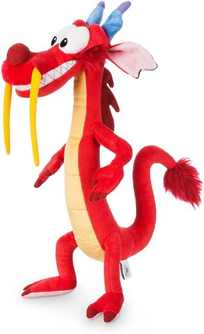 Disney Parks-muñeco de felpa de dragón Mushu, muñeco de 12 