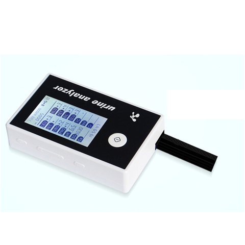11 o 14 Analizador de prueba de orina para el hogar Monitor LCD MicroUSB Prueba de papel + 100 Uds tiras de prueba detector de función Renal ► Foto 1/6