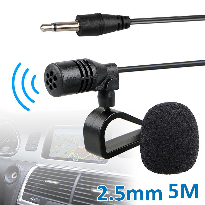Cable de 5 metros para micrófono de coche, accesorio de utensilio de Audio GPS de alta sensibilidad ► Foto 1/4