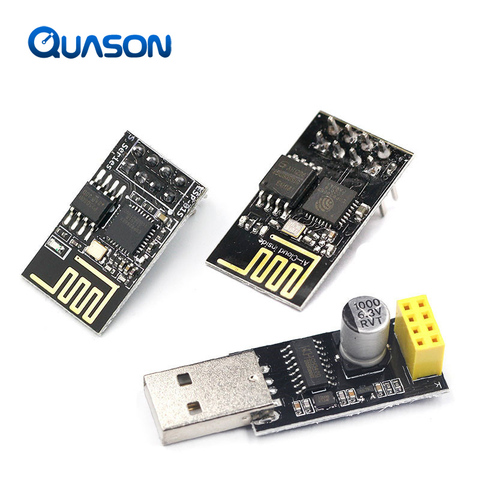 Adaptador de programador ESP01 UART GPIO0 adaptador de ESP-01 ESP8266 CH340G USB a Módulo de placa de desarrollo de Wifi inalámbrico Serial ESP8266 ► Foto 1/6