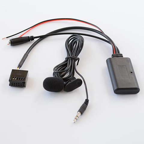 Biurlink-Adaptador de entrada auxiliar de Audio para teléfono móvil, Cable de micrófono manos libres con Bluetooth, para Ford focus mondeo 6000CD ► Foto 1/6