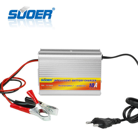 Suoer【 cargador de batería 】cargador de batería Universal 10A 12V (MA-1210AS) ► Foto 1/6