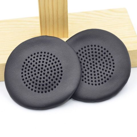 1 par de almohadillas para oídos de cuero, funda de cojín, para PLANTRONICS BLACKWIRE C510 C520 C710 C720 ► Foto 1/6