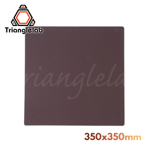 Trianglelab-Base magnética para cama 350X350, placa magnética Flexible con resorte PEI texturizado, placa de acero Compatible con cama de 350MM ► Foto 1/3