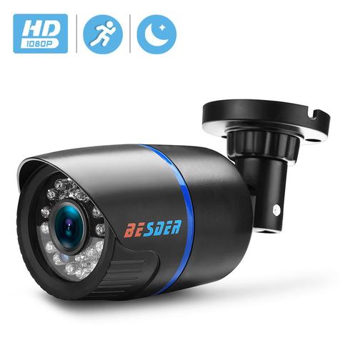 BESDER-cámara IP de 2,8mm de ancho 1080P 960P 720P alerta de correo electrónico XMEye ONVIF P2P detección de movimiento RTSP 48V POE CCTV para exteriores ► Foto 1/6