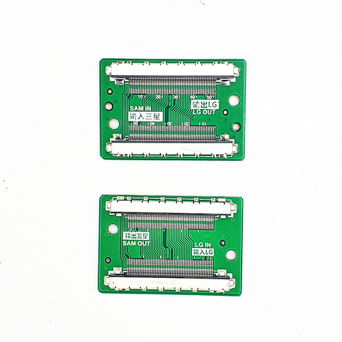 FHD LVDS, controlador LVDS 51pin SAM a LG cable conector con adaptador de cable de la izquierda y la derecha de reemplazo ► Foto 1/5