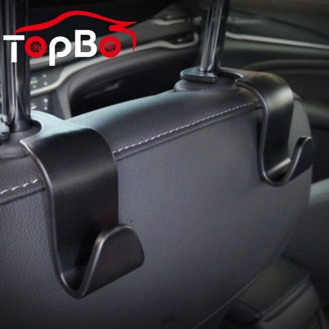 Gancho de almacenamiento para coche, ganchos de respaldo de asiento, soporte multifunción para reposacabezas, bolsa, bolso, accesorios interiores ► Foto 1/6