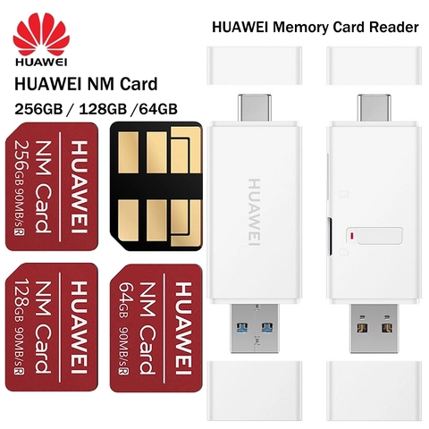 Huawei Original NM tarjeta de memoria 64GB/128GB/256GB 90 MB/s NM tarjeta Mate 30 Pro Mate 30 RS P30 Pro P30 amigo 20 Pro 20 X RS Nova 5 ► Foto 1/6