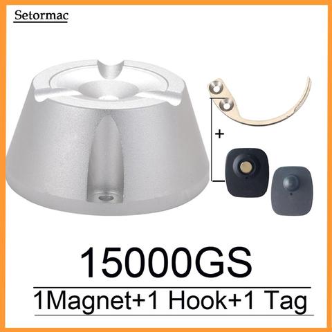 15000GS universal separador magnético robo imán 1 unidades gancho clave separador etiqueta de seguridad de etiqueta removedor ► Foto 1/6