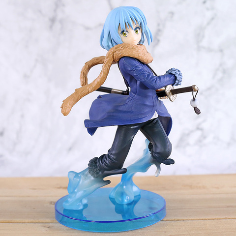 Anime que vez que reencarnado como una basura Rimuru tempestad figura de PVC en miniatura Brinquedos Juguetes ► Foto 1/6