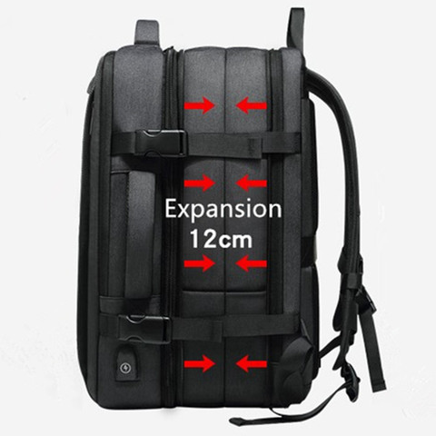 Mochila antirrobo para ordenador portátil para hombre, morral escolar oxford resistente al agua, con carga Usb, 15,6 ► Foto 1/6