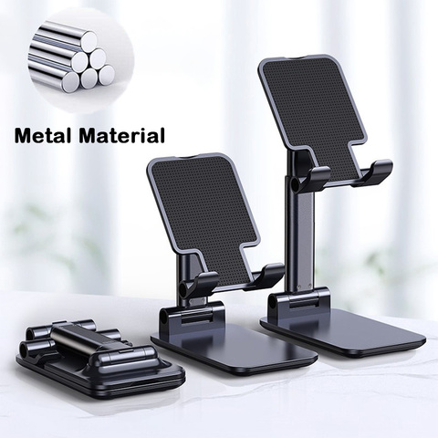 YelWong-soporte para tableta portátil, base de escritorio plegable ajustable para iPad, iPhone, Samsung, Xiaomi y Huawei ► Foto 1/6