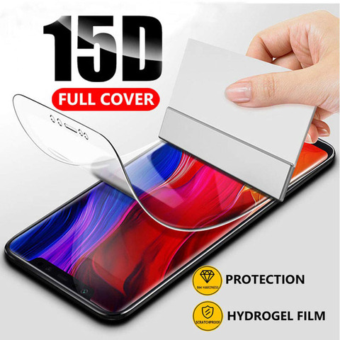 Protección de la cubierta completa de hidrogel película para 3 DE ASUS Zenfone 3 Max ZC520TL 3s ZC521TL ZE553KL ZE552KL ZC553KL ZB501KL ZE520KL ZC551KL ► Foto 1/6