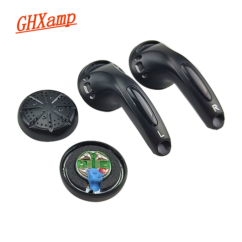 GHXAMP-altavoz de auriculares MX500 de 15,4 MM, Unidad de controlador transparente de rango completo N52, altavoz magnético fuerte de 32OHM, 2 uds. ► Foto 1/6