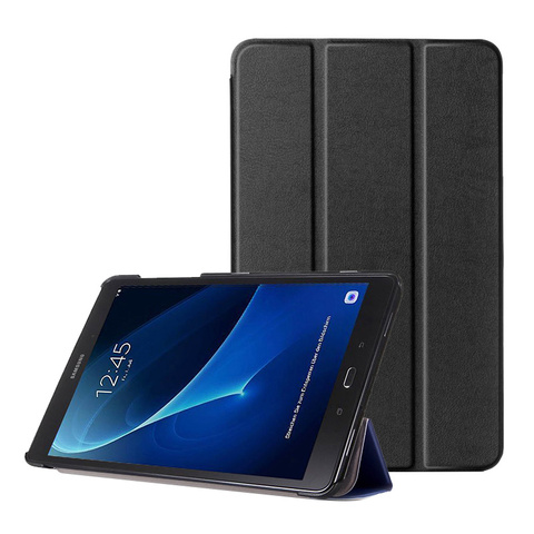 Funda delgada para Samsung Galaxy Tab A 10,1 2016 T580 T585 funda magnética folio para Samsung Galaxy Tab A6 10,1 funda SM-T580 SM-T585 ► Foto 1/6