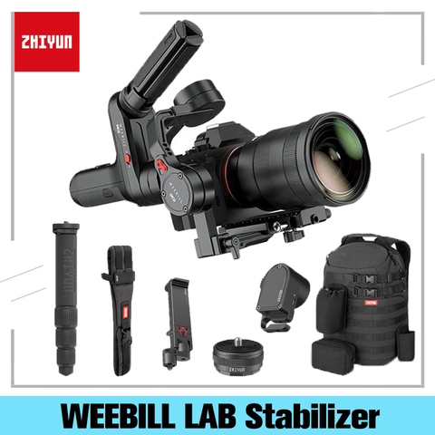 Zhiyun WEEBILL laboratorio 3-eje pantalla OLED estabilizador para Sony Panasonic GH5s Mirrorless cámara de cardán portátil con Control de enfoque ► Foto 1/6