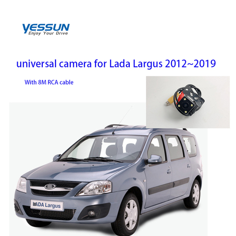 Cámara universal para coche, vista trasera de coche, marcha atrás, estacionamiento, universal, para Lazda 2016, Lada Largus 2012 ~ 2022 ► Foto 1/3