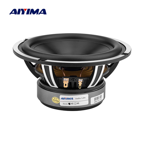 AIYIMA-altavoz con música para automóvil, dispositivo de Audio de 6,5 pulgadas, con bocina de controlador, 4 Ohm, 50W, de aluminio, con graves, sistema de sonido DIY ► Foto 1/6