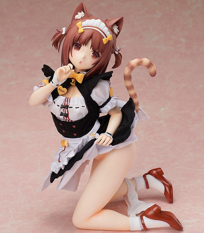 Figuras de acción de 24CM, juguetes de modelos coleccionables de PVC, Native BINDing, nekoara, Azuki, chica Sexy, nekoara, Azuki, escala 1/4 ► Foto 1/6