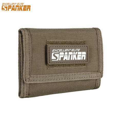 Excelente ELITE SPANKER cartera tarjeta bolsa táctica impermeable cartera titular de la identificación dinero bolsa de los hombres al aire libre cartera militar ► Foto 1/6