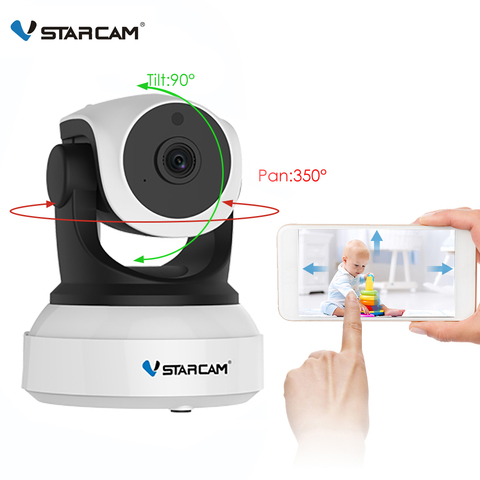 Cámara Vstarcam 720 P Wifi IP inalámbrica C7824WIP Monitor de seguridad para bebé red IP intercomunicador Teléfono Móvil APP cámara de visión nocturna ► Foto 1/6