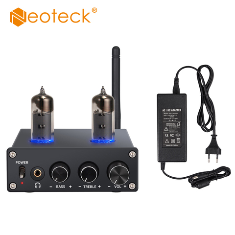 Noeteck 6J4-preamplificador de amplificador de tubo de vacío, Bluetooth, 4,2 AMP, con ajuste de tono de graves agudos para cine en casa ► Foto 1/6