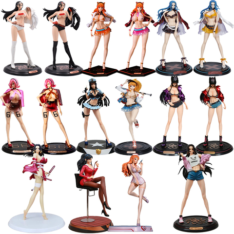 Una pieza Anime figura Boa Hancock Robin Nami Reiju de la calle de moda de chica Sexy GK de acción de PVC figuras de adultos colección de Juguetes ► Foto 1/6