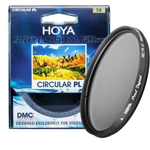 HOYA PRO1-filtro polarizador Digital CPL, 58mm, polarización CIRCULAR, Pro 1, DMC, CIR-PL, Multicoat, para lente de cámara ► Foto 1/6