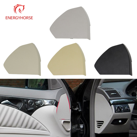 Cubierta de plástico para puerta Delantera de coche, carcasa embellecedora izquierda/derecha para Mercedes Benz W211 Clase E A2117270148, color Beige, negro y gris ► Foto 1/6