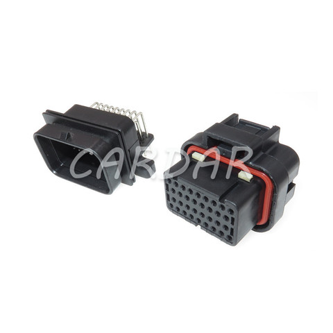 Tyco AMP-conector de Gas y aceite para coche, 4-1437290-0, 34 pines, 1 juego ► Foto 1/6