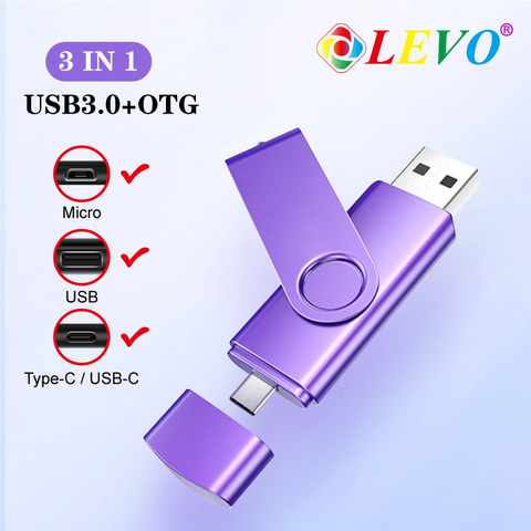 Unidad Flash USB tipo C, OTG cle usb 3,0, lápiz de 64gb, otg pen Drive 8gb 16gb 32gb 128gb, dispositivos de almacenamiento, palo de foto para teléfono inteligente ► Foto 1/6