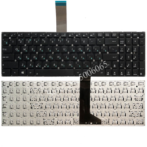 Teclado de ordenador portátil ruso para teclado ASUS X550 X550C X501 X502 K550 A550 Y581 X550V X550VC F501 F501A F501U Y582 S550 D552C RU ► Foto 1/5