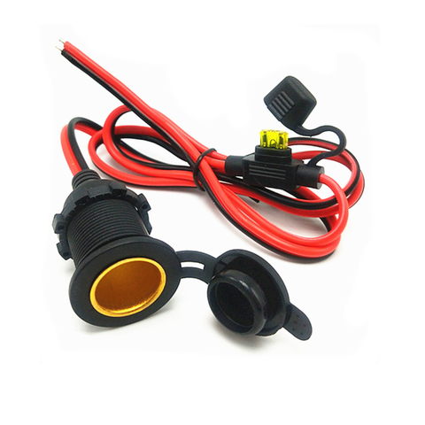 Jtron-enchufe de encendedor de coche, cable de extensión de 30A de cobre puro de 12v con fusible de 20A ► Foto 1/4